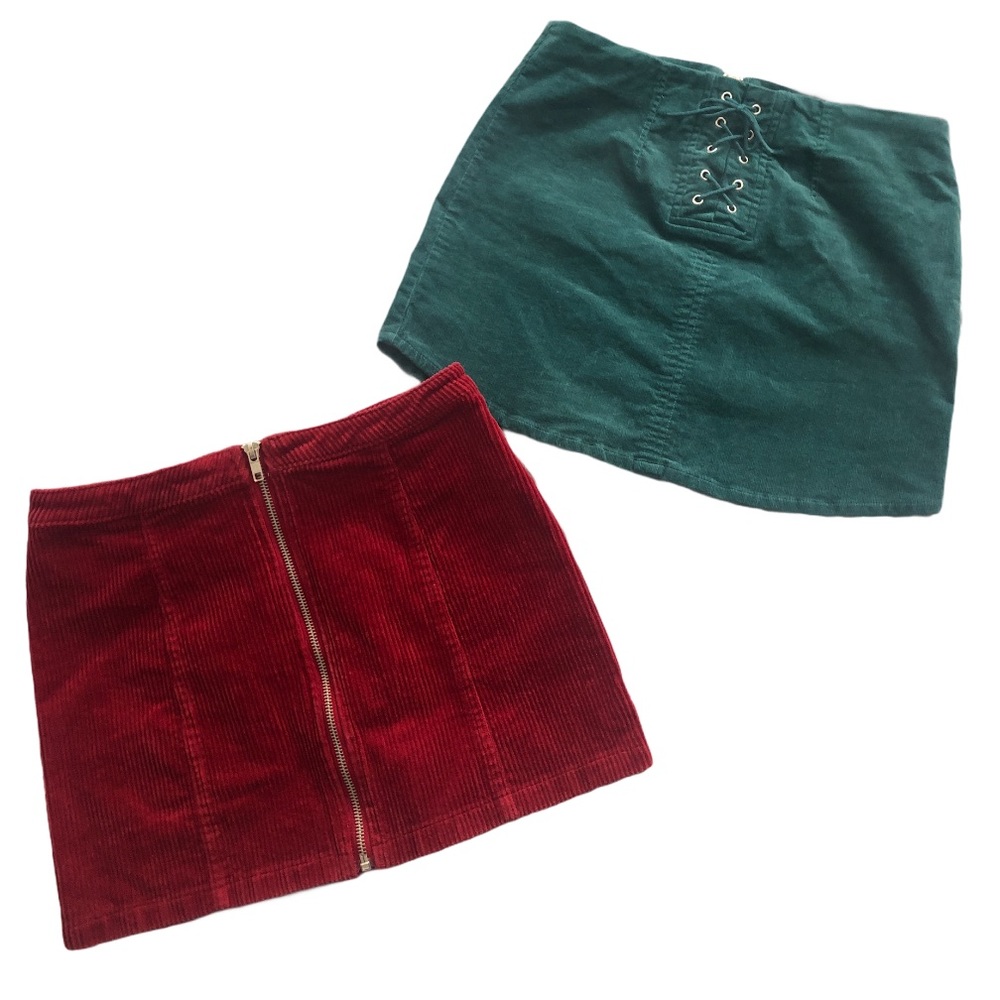 🚨Two Corduroy skirts